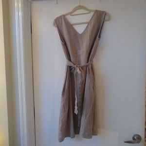 100% European Linen Dress